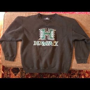 Hawaii football sweat shirt